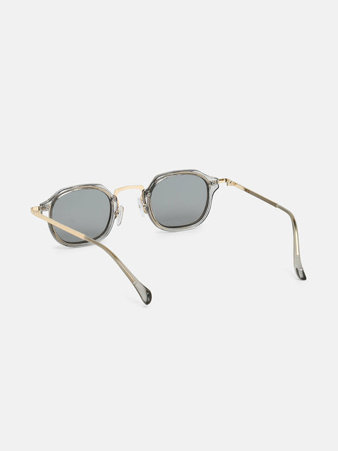 The Dapper Square Sunglass - California Gold