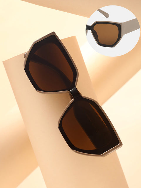 The Avenue Cateye Sunglasses - Taupe Brown