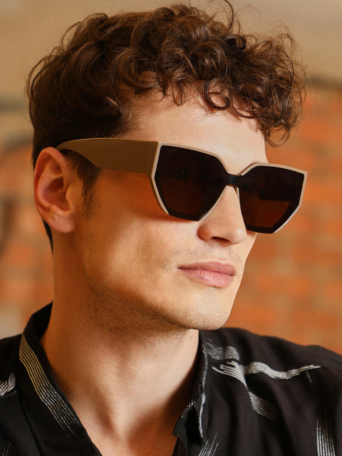 The Avenue Cateye Sunglasses - Taupe Brown