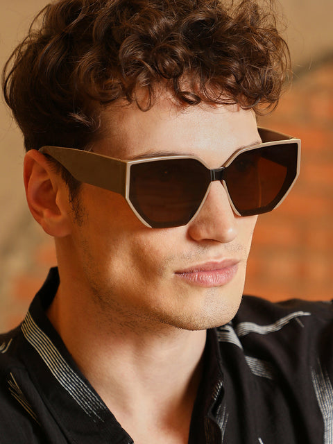 The Avenue Cateye Sunglasses - Taupe Brown