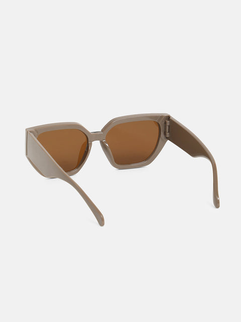 The Avenue Cateye Sunglasses - Taupe Brown