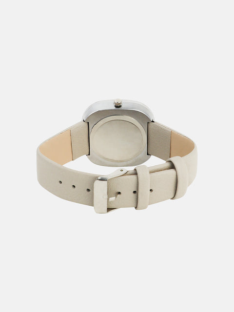 The Off-Duty Cushion Watch - Ivory White