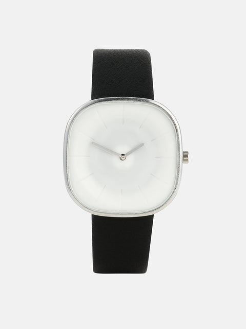 The Off-Duty Cushion Watch - Onyx Black