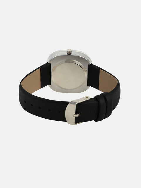 The Off-Duty Cushion Watch - Onyx Black