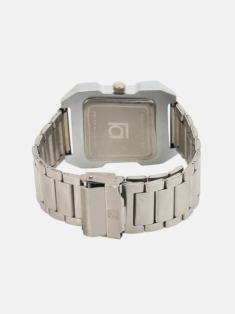 The Blazer Square Watch - Metallic Silver