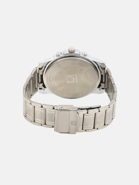 The Studio Round Watch - Metallic Silver