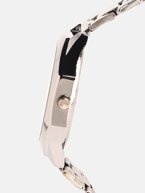 The Formula Chain Round Watch - Metallic Silver