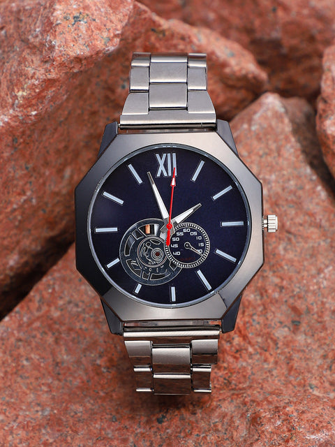 The Formula Chain Round Watch - Space Grey