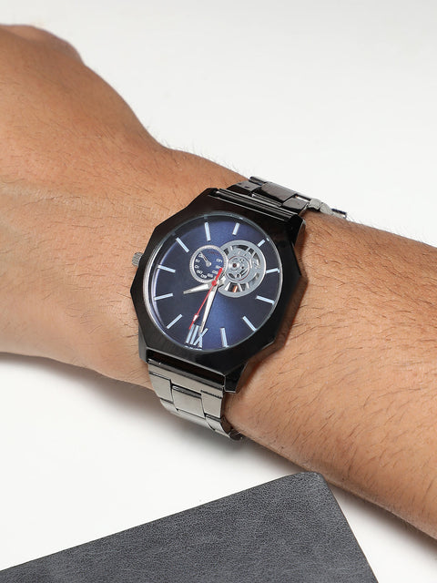 The Formula Chain Round Watch - Space Grey