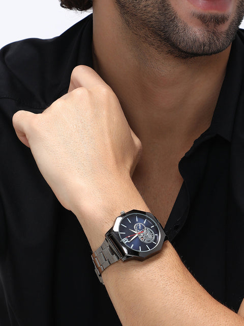 The Formula Chain Round Watch - Space Grey