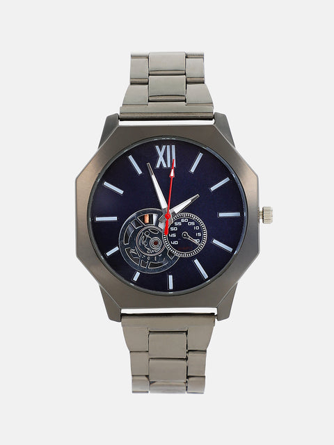 The Formula Chain Round Watch - Space Grey