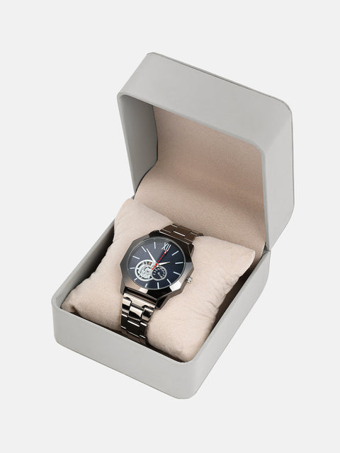 The Formula Chain Round Watch - Space Grey