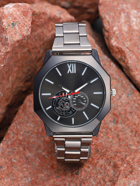 The Formula Chain Round Watch - Midnight Black