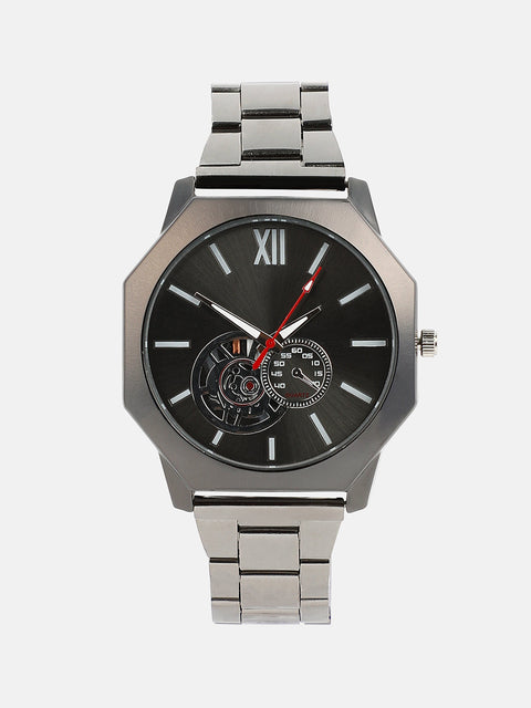 The Formula Chain Round Watch - Midnight Black