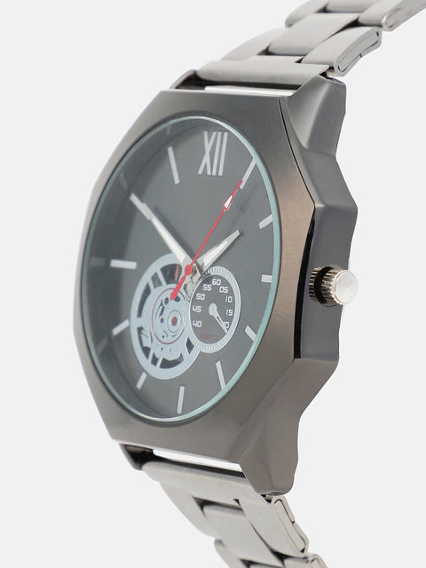 The Formula Chain Round Watch - Midnight Black