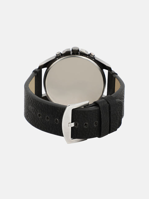 The Peregron Round Watch - Onyx Black