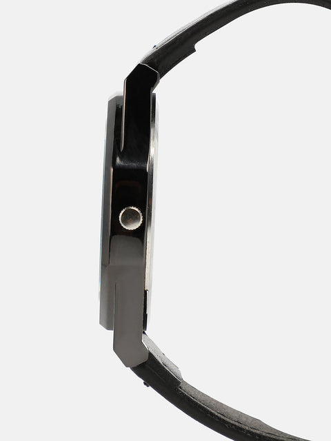 The Drifter's Compass Round Watch - Onyx Black