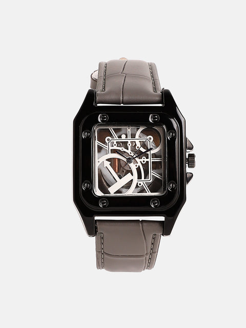 The Nocturne Square Watch - Moon Grey