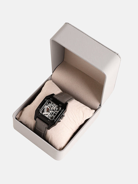 The Nocturne Square Watch - Moon Grey