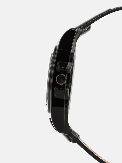 The Nocturne Square Watch - Onyx Black