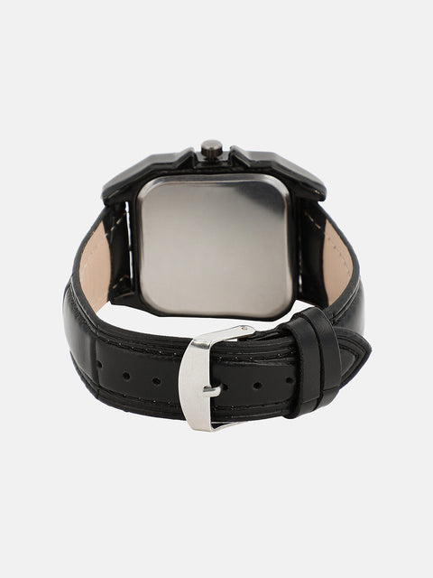 The Nocturne Square Watch - Onyx Black