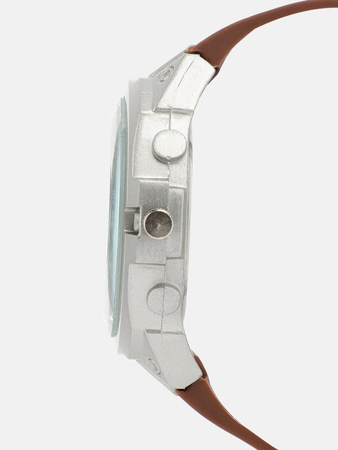 The Aetheris Round Watch - Chocolate Brown