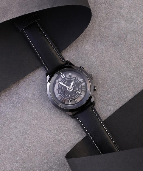 The Luméa-Silicone Round Watch