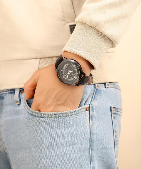 The Luméa-Silicone Round Watch