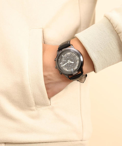 The Luméa-Silicone Round Watch