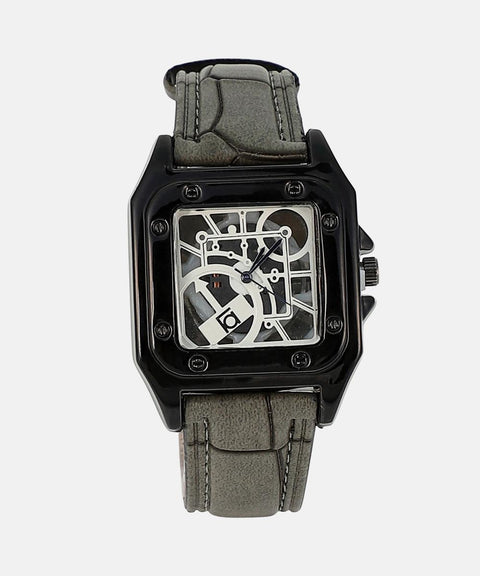 The Noir Rectangular Watch