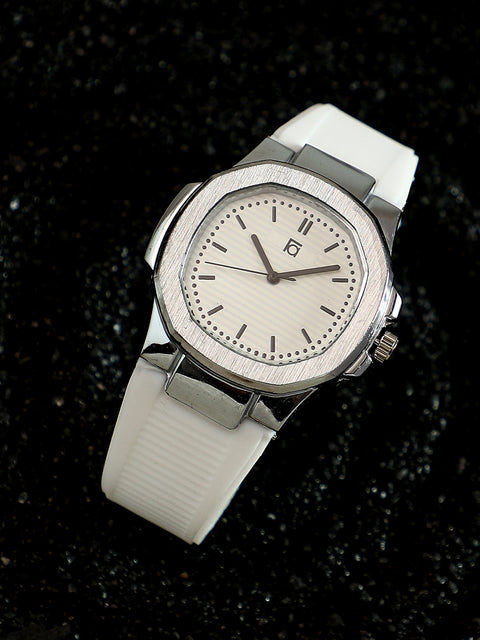 The Luméa-Silicone Round Watch