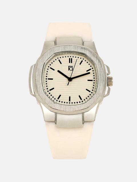 The Luméa-Silicone Round Watch
