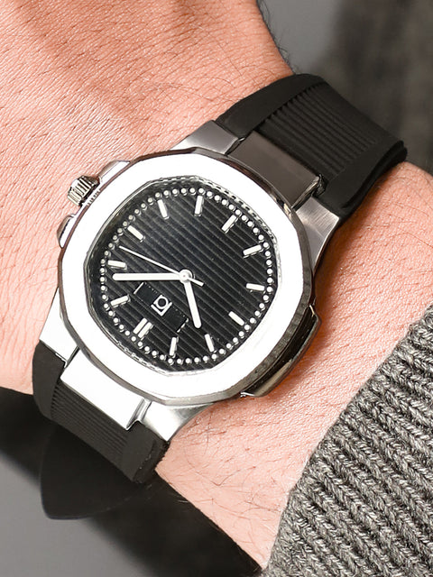 The Luméa-Silicone Round Watch