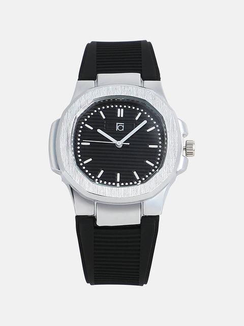 The Luméa-Silicone Round Watch