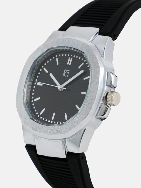 The Luméa-Silicone Round Watch