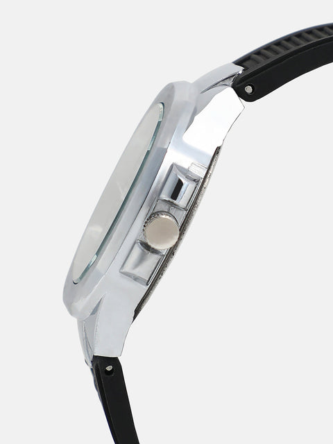 The Luméa-Silicone Round Watch