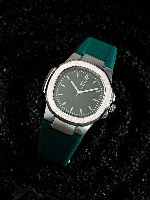 The Luméa-Silicone Round Watch