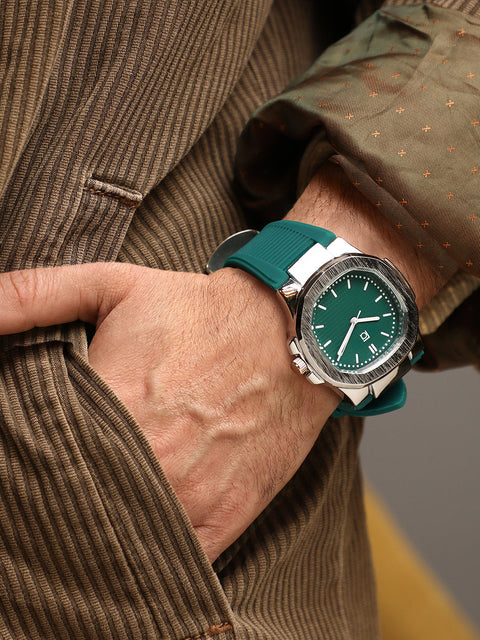 The Luméa-Silicone Round Watch