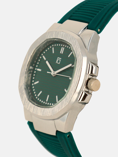 The Luméa-Silicone Round Watch