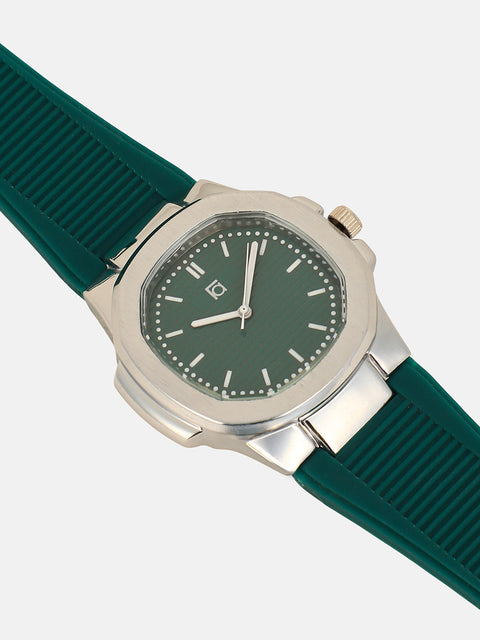 The Luméa-Silicone Round Watch