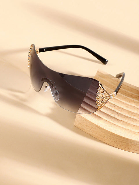 The Bling Wrap Sunglasses Onyx Black