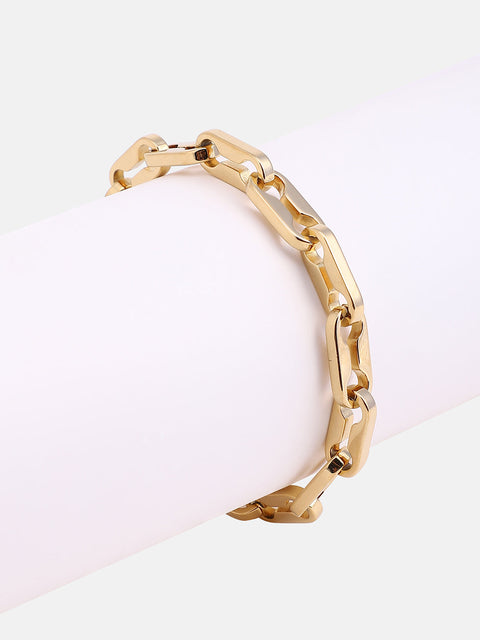 The Mechanical-Link Chain Bracelet - California Gold