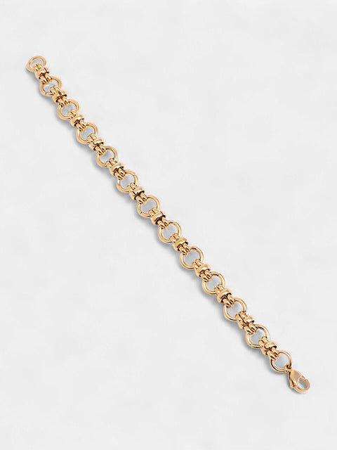 The Orb-Link Chain Bracelet - California Gold