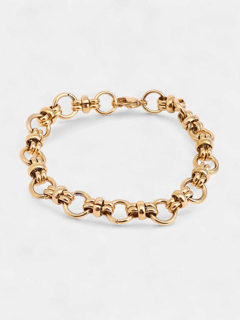 The Orb-Link Chain Bracelet - California Gold