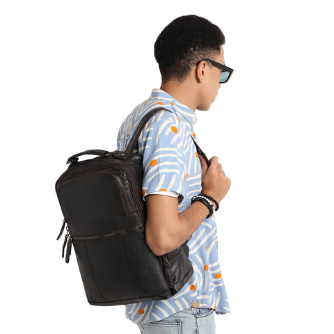 The Urban Safari Backpack - Mocha Brown