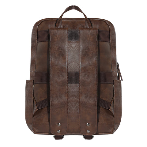The Enigma Backpack - Coffee Brown