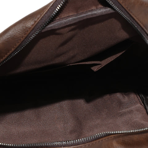 The Enigma Backpack - Coffee Brown