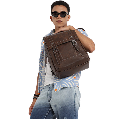 The In-Transit Backpack - Pecan Brown