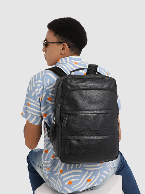 The Urban Drifter Backpack - Midnight Black