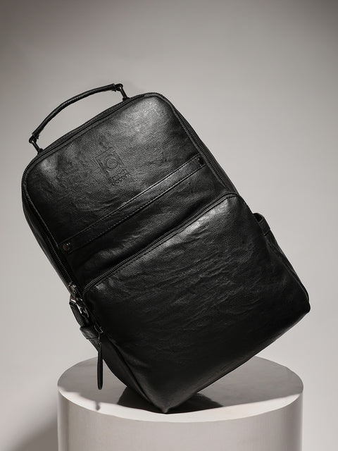 The Metropolitan Backpack - Coal Black
